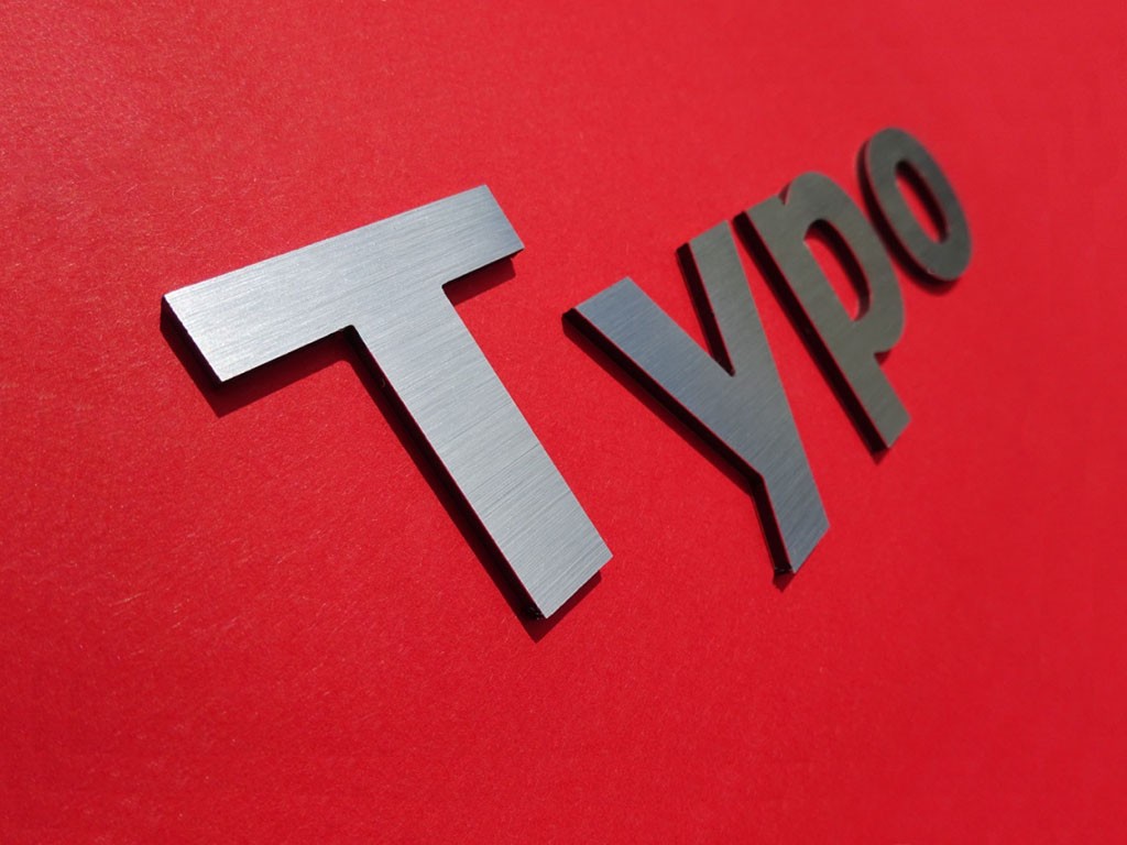 Buchstaben Aus Dibond Aluminium Geburstet Typo Shop De