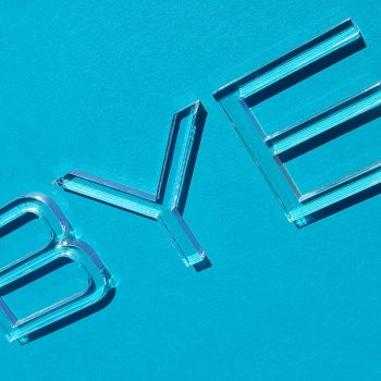 Plexiglas Buchstaben